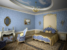 Luxurious bedroom design