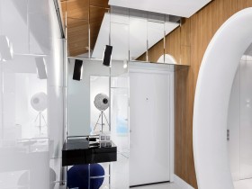 Дизайн современной белой комнаты