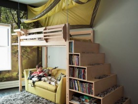 Functional bed for children