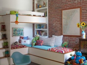 Baby room in Scandinavian style