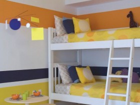 Красивая детская комната на два ребенка