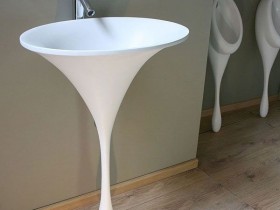 Creative sink design "Tulip"