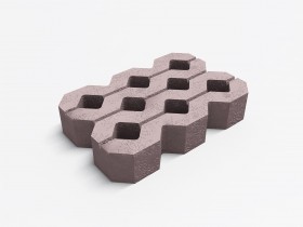 Модуль бетоннай газонаў рашоткі