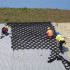 Strengthening of slopes and retaining walls geotextile