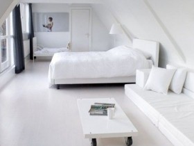 Bedroom minimalist uslubi 