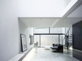 Hallway in a minimalist style
