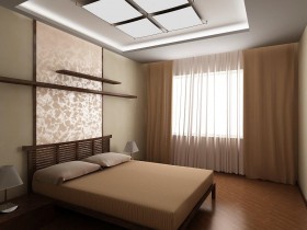 Bedroom minimalizm elementlari bilan 