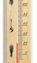 Mercury thermometer for the bath