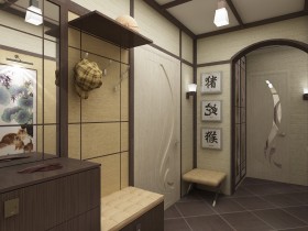 Hall in Chinese style
