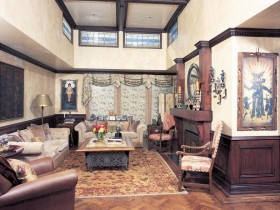 Classic living room interior