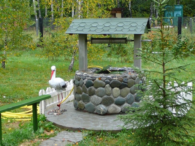 Колодец из камней фото Колодец из камней фото