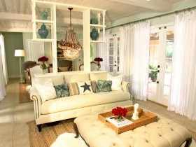 Living room in country style