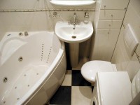 Arrangement of small bathroom
