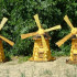 Decorative windmills