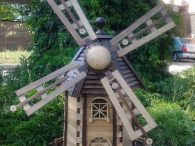 Design decorative windmills