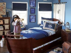 Дитяча кімната в морському стилі