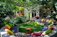 The idea of design garden patio