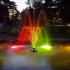 Create a fountain with lighting with their hands: types of highlights and ideas for lighting