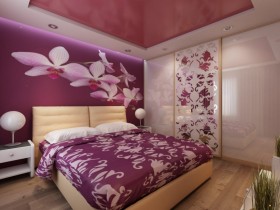Modern bedroom for girls