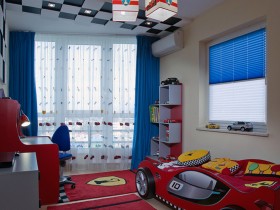 Яркая детская комната для мальчика