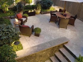 Modern patio