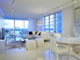Bright modern living room