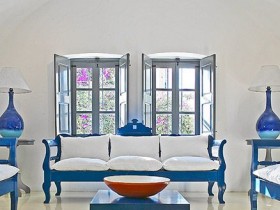 Living room in Mediterranean style