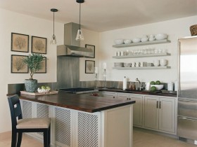 Modern kitchen in Mediterranean style