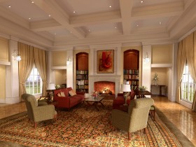 Design classic living room