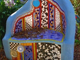 Garden chair in the Moorish style