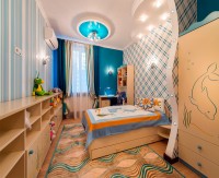 Designer children's room for boy