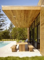 Stylish timber deck
