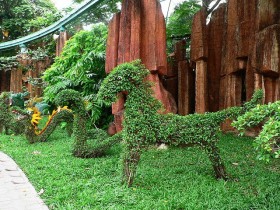 Topiary animal