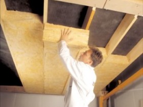 Insulating the ceiling