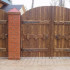 Gate and gate for villas with their hands: how to build wooden gates and gate of corrugated Board.