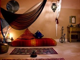 Арабский стиль интерьера комнаты