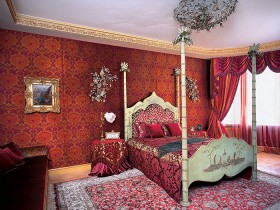 Спальня східного стилю