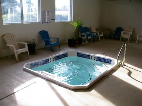 Small indoor pool
