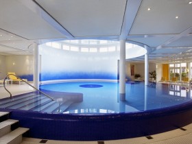 Modern indoor pool