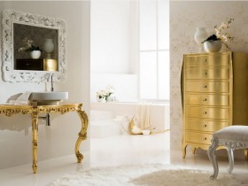Мебель с позолотой в стиле барокко