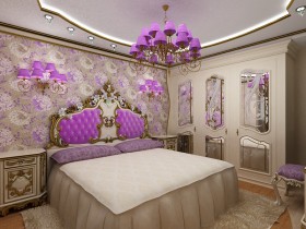 Спальня стиля барокко