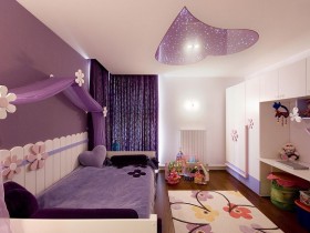 Детская комната для девочки в романтическом стиле