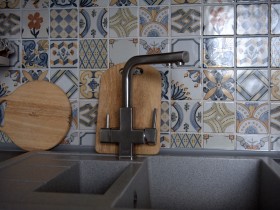 Дизайн смесителя в кухне