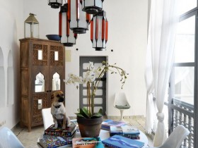 Гостиная с элементами марокканского стиля