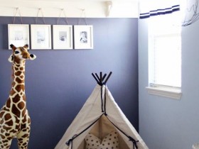 Детская комната с элементами сафари
