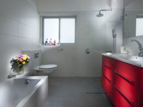 Дизайн проект совмещенной ванной комнаты
