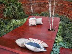 Садовая мебель в стиле хай-тек