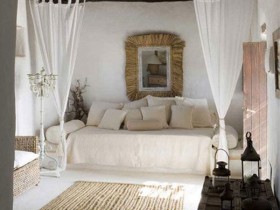 Спальня в традиционном средиземноморском стиле