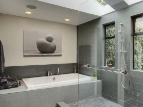 Ванная комната в стиле "хай-тек"